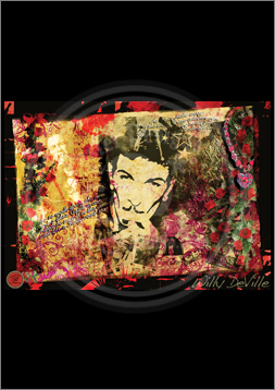 Willy DeVille, Poster, Graphic Design, Poster for Sale, Rock n Roll, Blues, Rhythm'n Blues, Punk, Sophie Lo